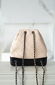 Fortok Chanel Gabrielle Beige 23x22.5x10 cm - 4