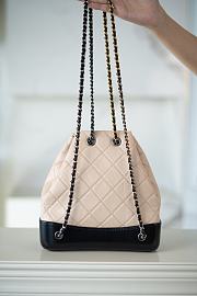 Fortok Chanel Gabrielle Beige 23x22.5x10 cm - 3