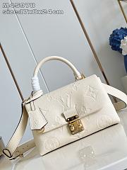 Fortok Louis Vuitton Madeleine BB Off-White 24*17*8.5Cm  - 1