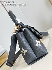 Fortok Louis Vuitton Madeleine BB Black Monogram Off-White 24*17*8.5Cm  - 4
