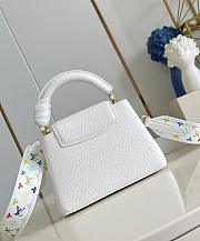 Fortok Louis Vuitton x TM Capucines Mini White 21*14*8Cm - 2