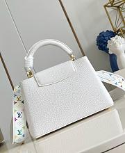 Fortok Louis Vuitton x TM Capucines White 27*17.3*9Cm - 4