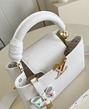 Fortok Louis Vuitton x TM Capucines White 27*17.3*9Cm - 5