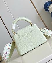 Fortok Louis Vuitton x TM Capucines Mini Green Tea 21*14*8Cm - 2