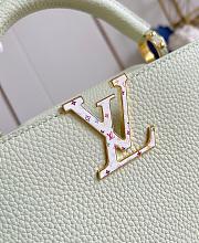 Fortok Louis Vuitton x TM Capucines Green Tea 27*17.3*9Cm - 2