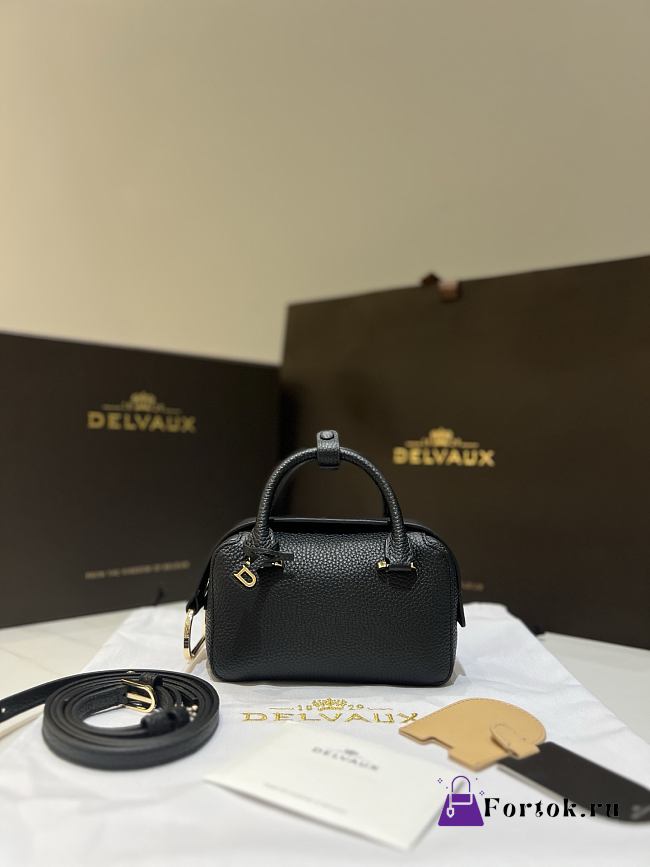 Fortok Delvaux Cool Box Nano Black 16.5/7.5/11cm - 1