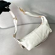 Fortok Dior D-Journey Bag White 25.5-14.5-14cm - 1