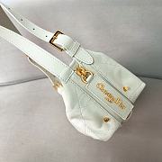 Fortok Dior D-Journey Bag White 25.5-14.5-14cm - 3