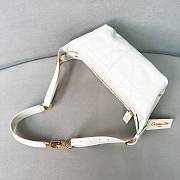 Fortok Dior D-Journey Bag White 25.5-14.5-14cm - 2