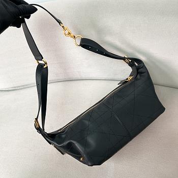 Fortok Dior D-Journey Bag Black 25.5-14.5-14cm
