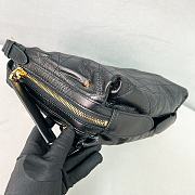 Fortok Dior D-Journey Bag Black Shiny Leather 25.5-14.5-14cm - 6
