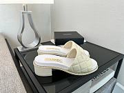Fortok Chanel Pump Baby Yellow  - 4