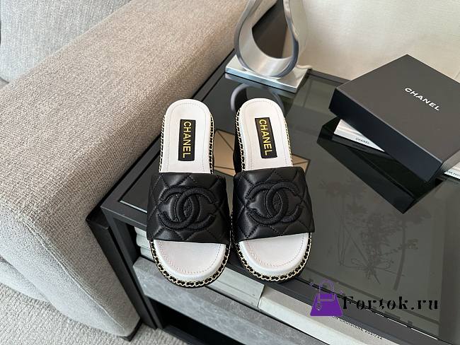 Fortok Chanel Pump Black - 1