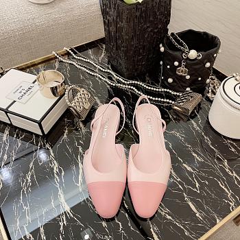 Fortok Chanel Flat Baby Pink 