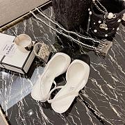 Fortok Chanel Slingback White - 5