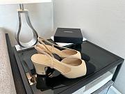 Fortok Chanel Slingback Beige - 5