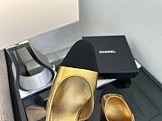 Fortok Chanel Slingback Gold - 6