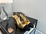 Fortok Chanel Slingback Gold - 3