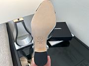 Fortok Chanel Slingback Silver - 4