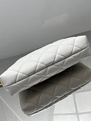 Fortok Chanel Hobo Bag White 17-26-8.5cm - 5