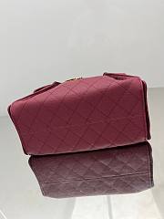 Fortok Chanel 25 Rouge Bag 30 x 26 x 14cm - 5