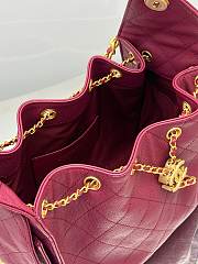 Fortok Chanel 25 Rouge Bag 30 x 26 x 14cm - 3