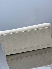 Fortok Chanel Deauville Canvas White And Blue 35/38cm - 4