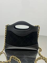 Fortok Chanel 25ss Nano Bag Black 17.5*20.5*4cm - 5