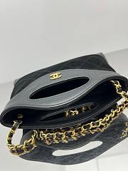 Fortok Chanel 25ss Nano Bag Black 17.5*20.5*4cm - 4