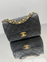 Fortok Chanel Flap Bag 25ss Black 21-14-5.5cm - 1