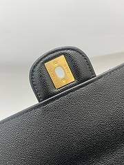 Fortok Chanel Flap Bag 25ss Black 26-16-7.5cm - 6
