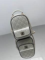 Fortok Chanel 25P Mini Backpack White 18*13*9cm - 1