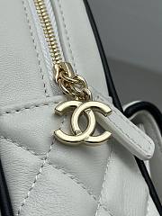 Fortok Chanel 25P Mini Backpack White 18*13*9cm - 3