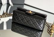Fortok Chanel Flap Bag Mini Black 13:20:7cm - 4