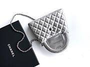 Fortok Chanel Kelly Silver 20 x 13 x 6cm - 2