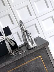Fortok Chanel Kelly Silver 20 x 13 x 6cm - 3