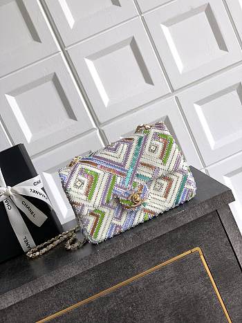 Fortok Chanel Colorama Flap Bag 20cm