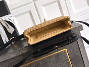 Fortok Chanel Flap Bag Brown 11.5 X19.5X5cm - 6