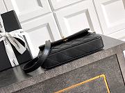 Fortok Chanel Flap Bag Black 11.5 X19.5X5cm - 4