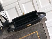 Fortok Chanel Flap Bag Black 11.5 X19.5X5cm - 3