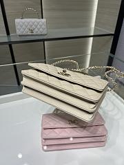 Fortok Chanel 25SS Clutch with Chain Cream 11 x 18.5 x 6cm - 6