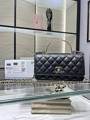 Fortok Chanel 25SS Clutch with Chain Black 11 x 18.5 x 6cm - 1