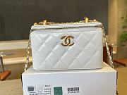 Fortok Chanel Make Up Bag Handle White 17cm - 6