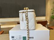 Fortok Chanel Make Up Bag Handle White 17cm - 2