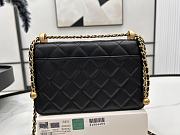 Fortok Chanel WOC Black 12.3 x 19.2 x 3.5cm - 4