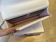 Fortok Chanel WOC White 12.3 x 19.2 x 3.5cm - 5