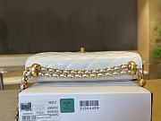 Fortok Chanel WOC White 12.3 x 19.2 x 3.5cm - 2