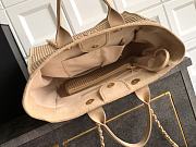 Fortok Chanel Deville Tote Bag Brown - 6