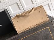 Fortok Chanel Deville Tote Bag Brown - 3