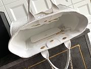 Fortok Chanel Deville Tote Bag White - 4